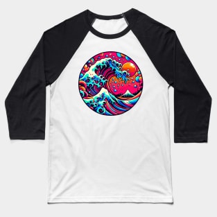 hokusai Baseball T-Shirt